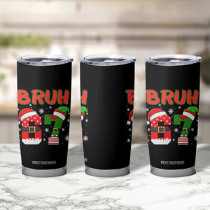 67 Christmas Tumbler Cup Six Seven Bruh Funny Boys Kids Meme Pajamas Gen Alpha Slang TS10 Print Your Wear
