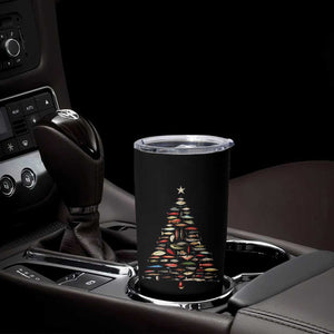 Fishing Lure Christmas Tree Tumbler Cup Retro Fisherman Xmas Fish Fly TS10 Print Your Wear
