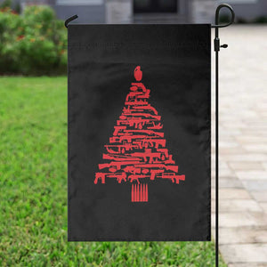 Funny Guns Christmas Garden Flag 2nd Amendment Xmas Tree Gun Lovers TS10 Print Your Wear