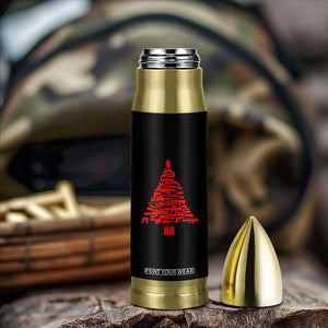 Funny Guns Christmas Bullet Tumbler 2nd Amendment Xmas Tree Gun Lovers TS10 Print Your Wear