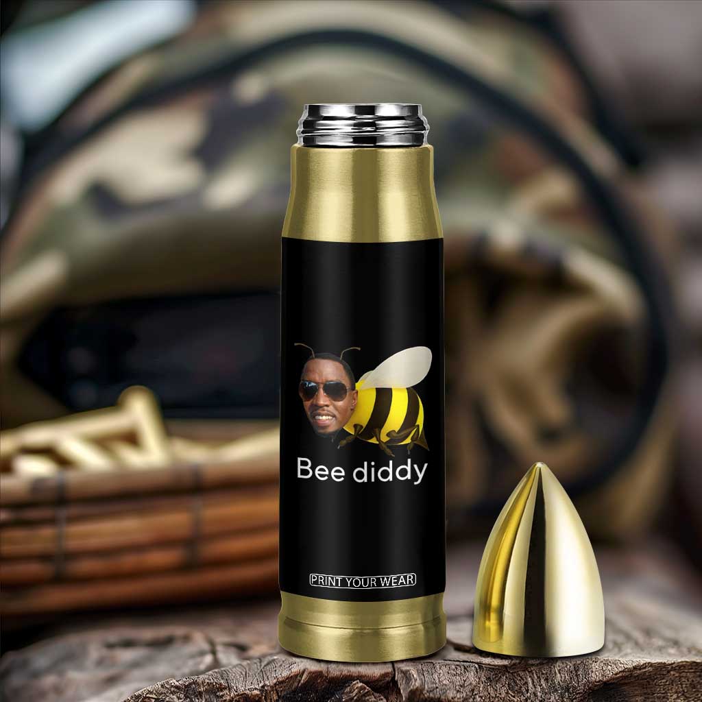 Bee Diddy Bullet Tumbler Funny Weirdcore Dark Humor Internet Memes Gen-Z TS10 Print Your Wear