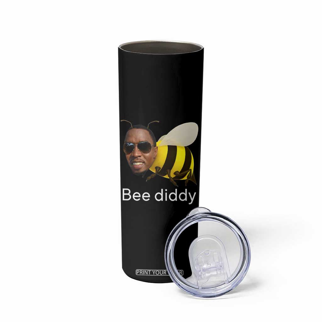 Bee Diddy Skinny Tumbler Funny Weirdcore Dark Humor Internet Memes Gen-Z TS10 Print Your Wear