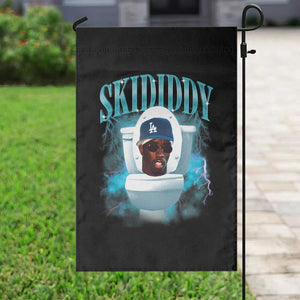 Funny Diddy Garden Flag Diddy Skibidi Toilet Bootleg Meme TS10 Print Your Wear