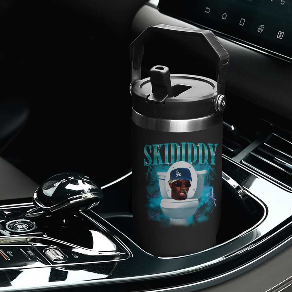 Funny Diddy Flip Straw Tumbler Diddy Skibidi Toilet Bootleg Meme TS10 Print Your Wear