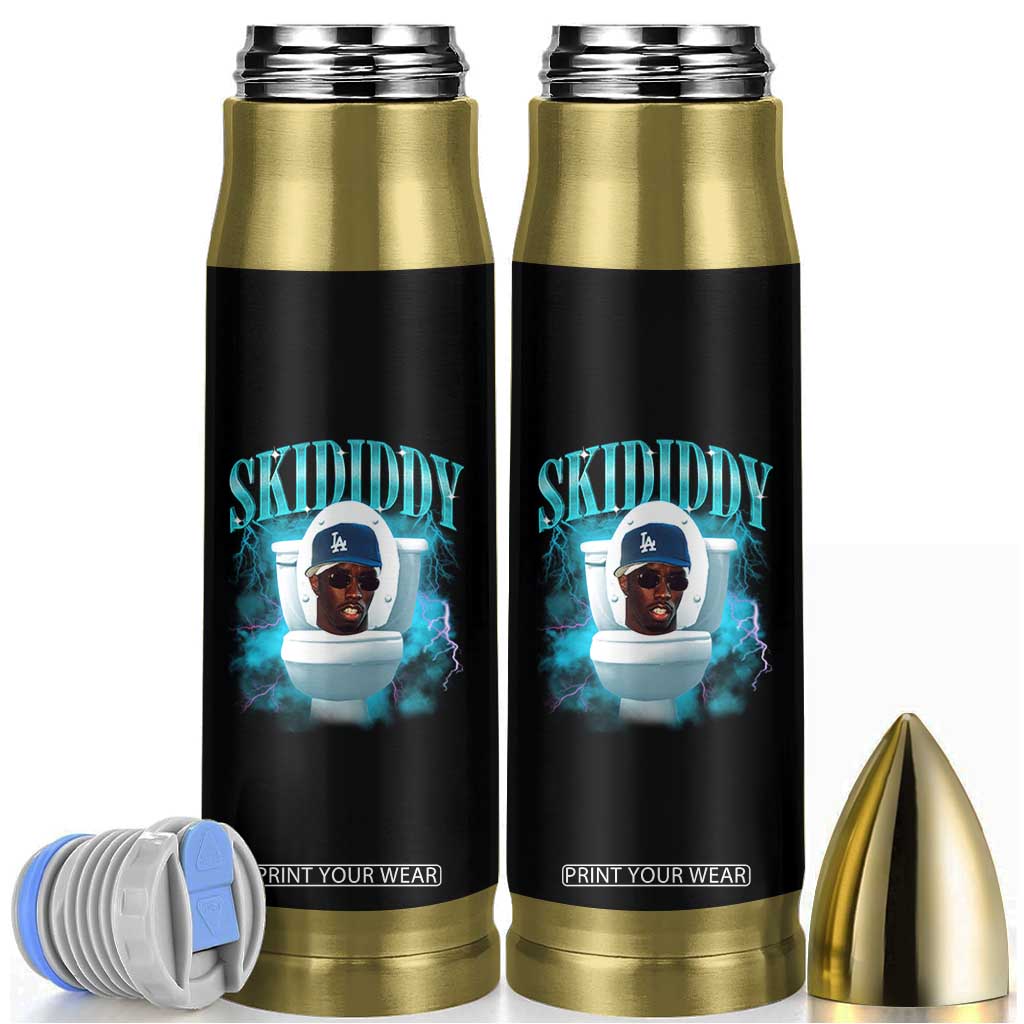 Funny Diddy Bullet Tumbler Diddy Skibidi Toilet Bootleg Meme TS10 Black Print Your Wear
