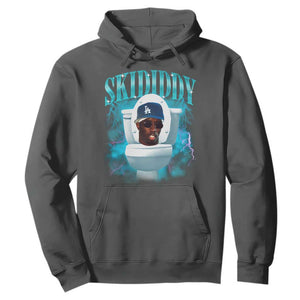 Funny Diddy Hoodie Diddy Skibidi Toilet Bootleg Meme TS10 Dark Heather Print Your Wear