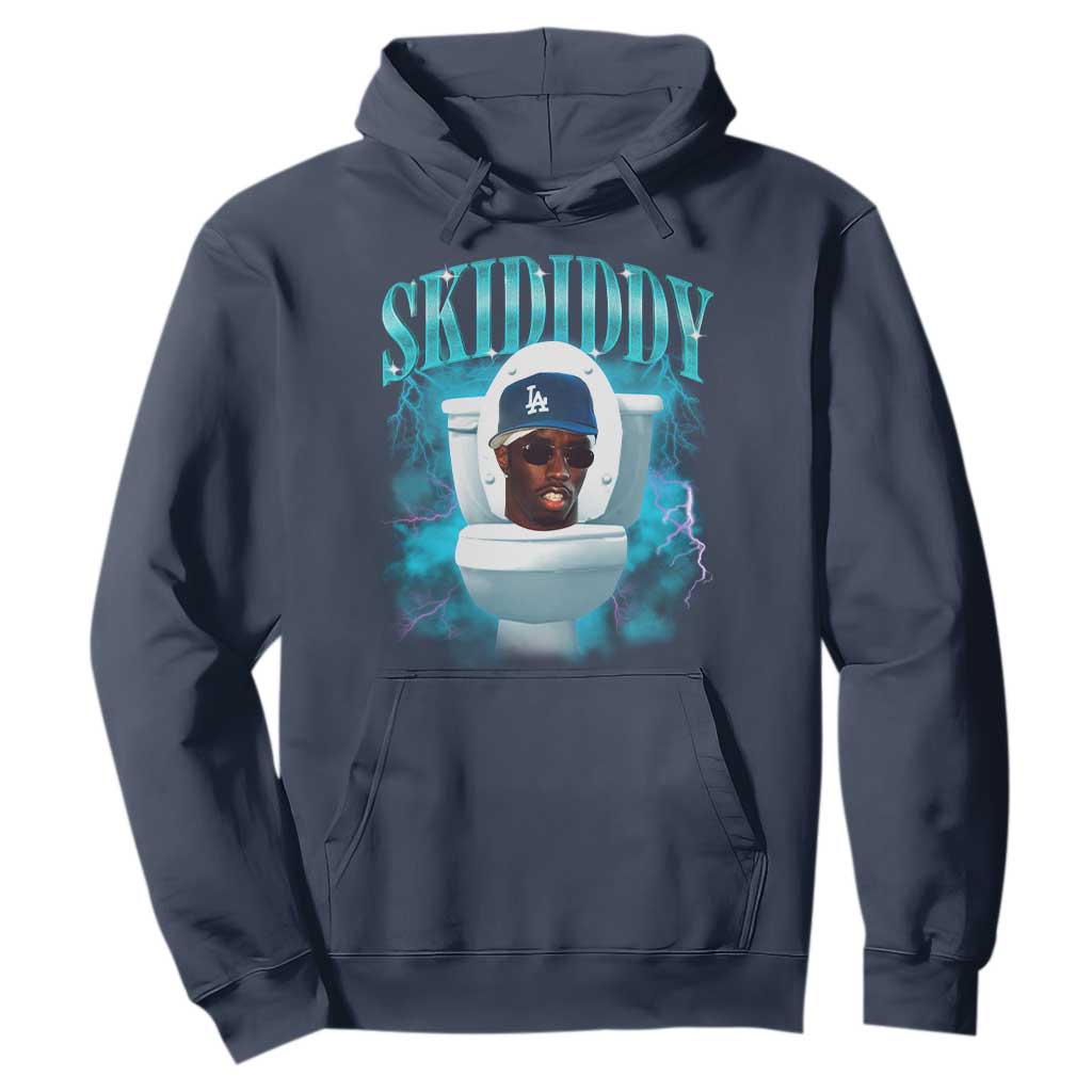 Funny Diddy Hoodie Diddy Skibidi Toilet Bootleg Meme TS10 Navy Print Your Wear