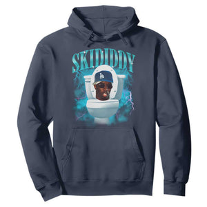 Funny Diddy Hoodie Diddy Skibidi Toilet Bootleg Meme TS10 Navy Print Your Wear