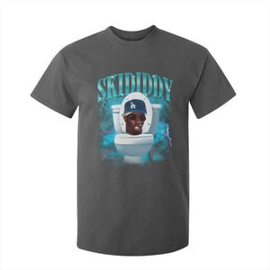 Funny Diddy T Shirt For Kid Diddy Skibidi Toilet Bootleg Meme TS10 Dark Heather Print Your Wear
