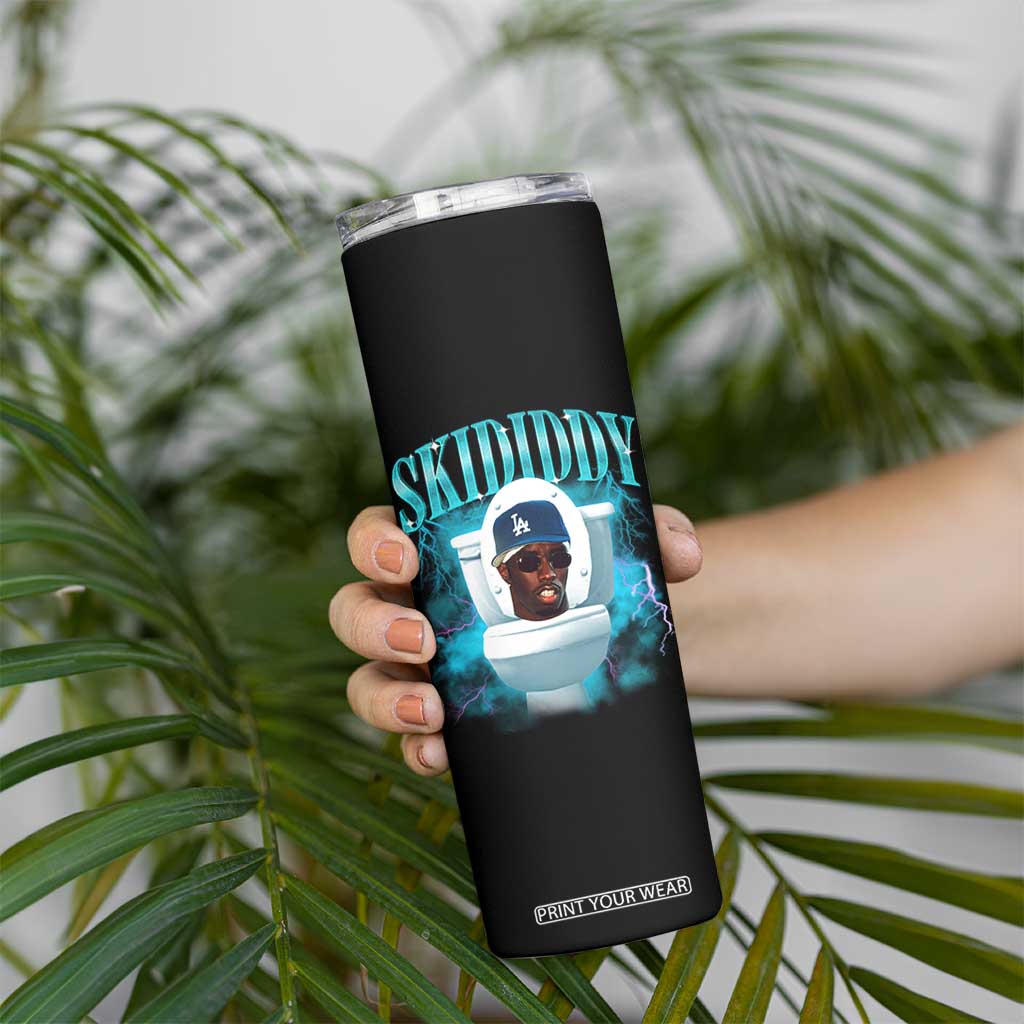 Funny Diddy Skinny Tumbler Diddy Skibidi Toilet Bootleg Meme TS10 Print Your Wear