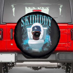 Funny Diddy Spare Tire Cover Diddy Skibidi Toilet Bootleg Meme TS10 Black Print Your Wear