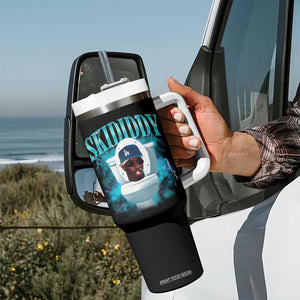 Funny Diddy Tumbler With Handle Diddy Skibidi Toilet Bootleg Meme TS10 Print Your Wear