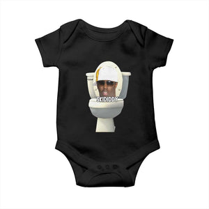 Funny Diddy Baby Onesie Diddy Skibidi Toilet Meme TS10 Black Print Your Wear