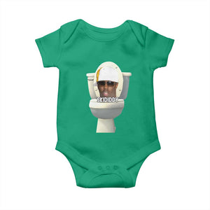 Funny Diddy Baby Onesie Diddy Skibidi Toilet Meme TS10 Irish Green Print Your Wear