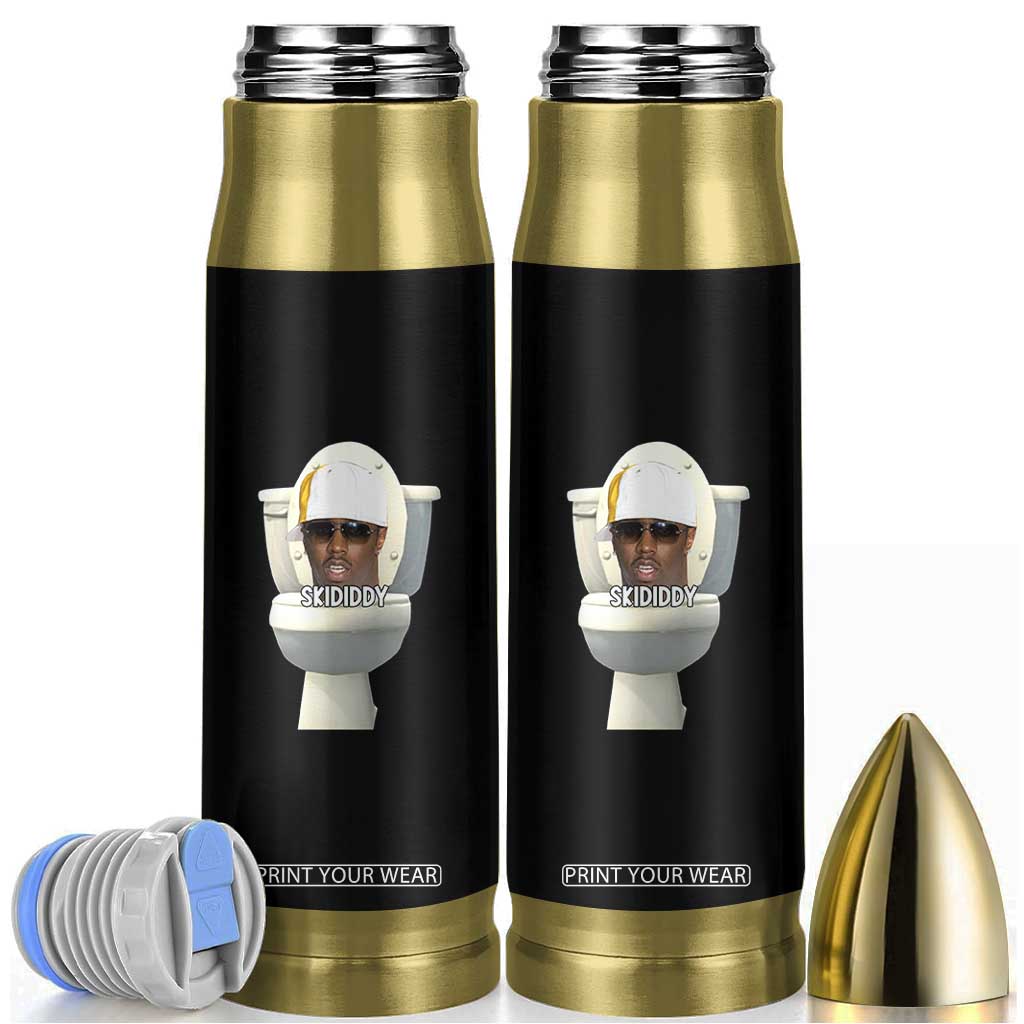Funny Diddy Bullet Tumbler Diddy Skibidi Toilet Meme TS10 Black Print Your Wear