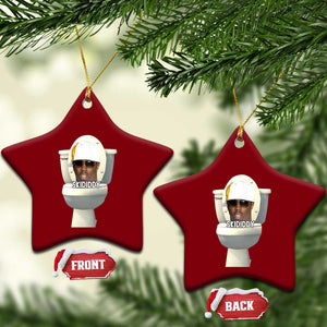 Funny Diddy Ceramic Ornament Diddy Skibidi Toilet Meme TS10 Print Your Wear