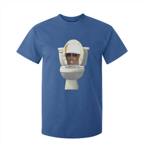 Funny Diddy T Shirt For Kid Diddy Skibidi Toilet Meme TS10 Royal Blue Print Your Wear