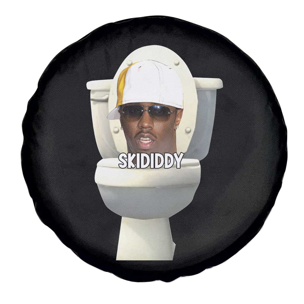 Funny Diddy Spare Tire Cover Diddy Skibidi Toilet Meme TS10 Print Your Wear