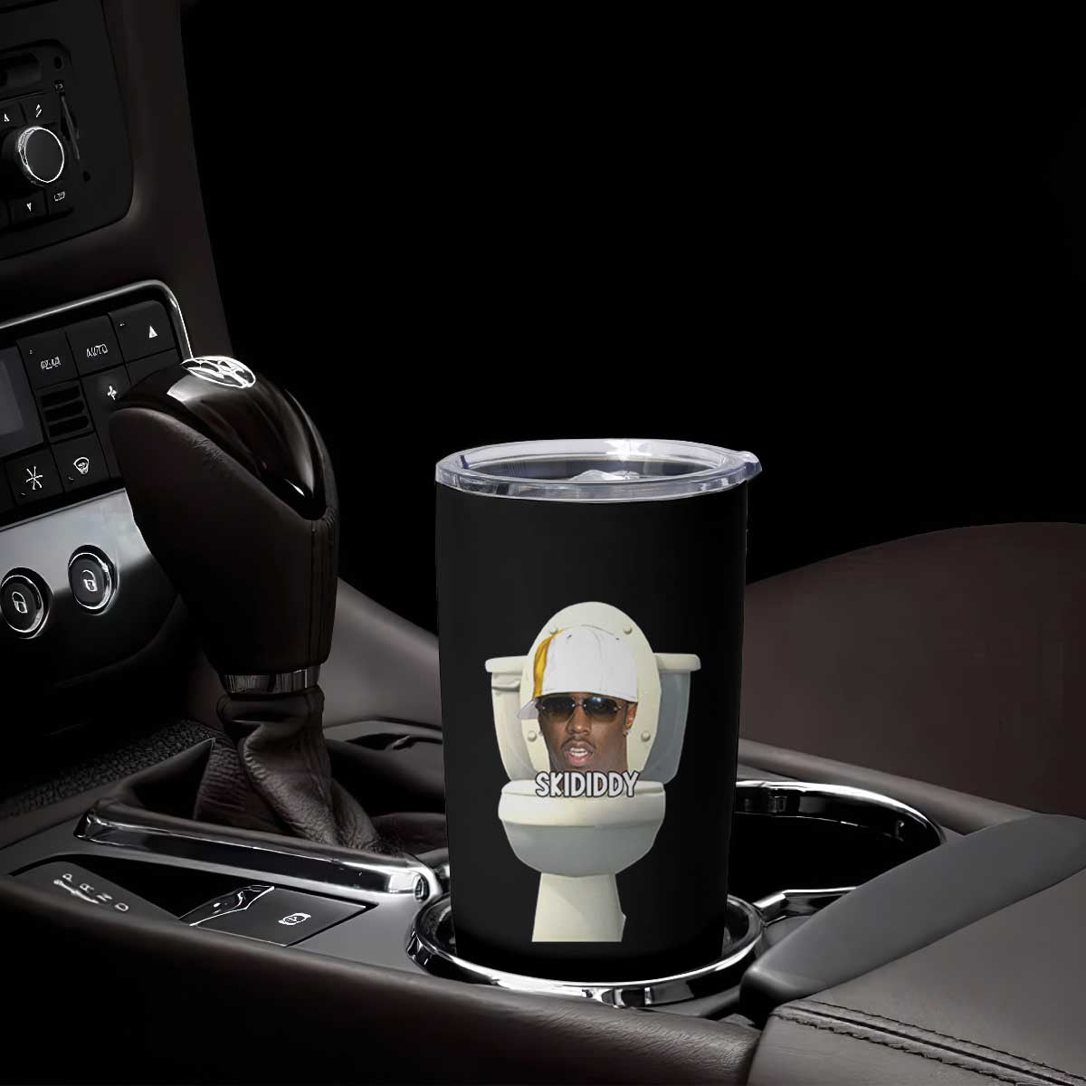 Funny Diddy Tumbler Cup Diddy Skibidi Toilet Meme TS10 Print Your Wear