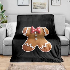 Gingerbread Man Throw Blanket Christmas Cookie Costume TS10 Print Your Wear
