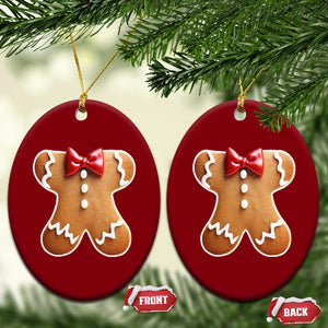 Gingerbread Man Ceramic Ornament Christmas Cookie Costume TS10 Print Your Wear