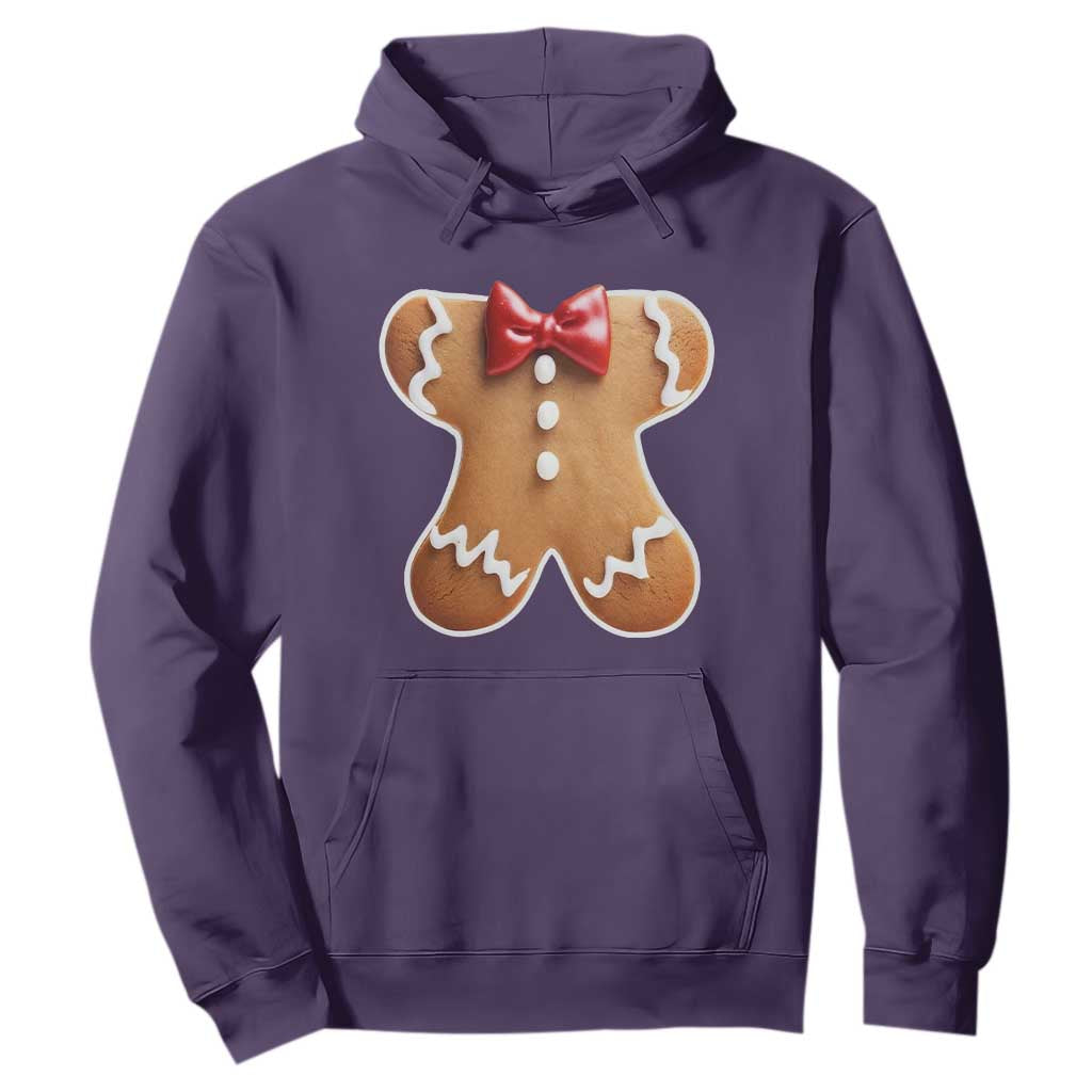 Gingerbread Man Hoodie Christmas Cookie Costume TS10 Purple Print Your Wear