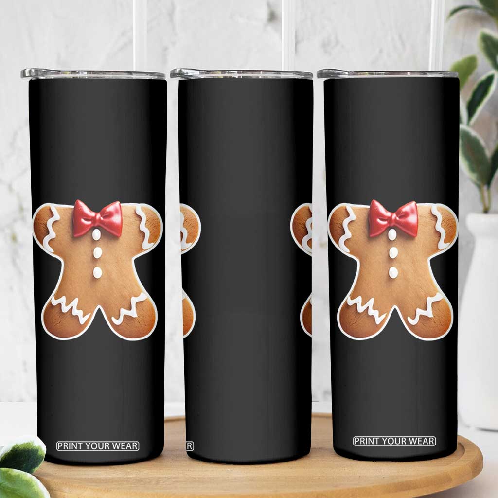 Gingerbread Man Skinny Tumbler Christmas Cookie Costume TS10 Print Your Wear