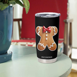 Gingerbread Man Tumbler Cup Christmas Cookie Costume TS10 Print Your Wear