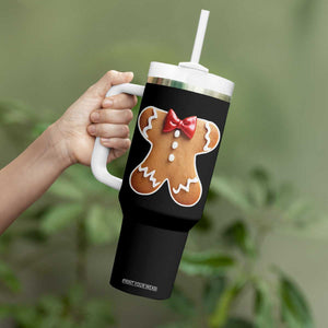 Gingerbread Man Tumbler With Handle Christmas Cookie Costume TS10 Print Your Wear