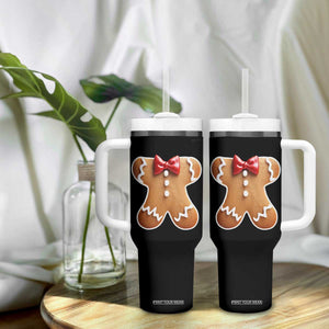 Gingerbread Man Tumbler With Handle Christmas Cookie Costume TS10 Print Your Wear