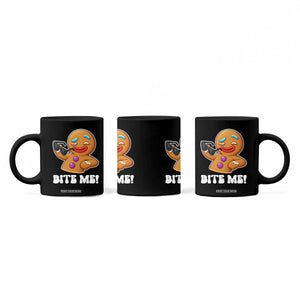 Funny Xmas Gingerbread Man Coffee Mug Funny Sexy Cookie Bite Me TS10 Print Your Wear