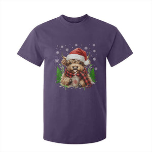Christmas Cow T Shirt For Kid Funny Highland Cow Western Farmer Gift TS10 Purple Print Your Wear
