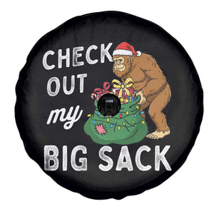 Santa Bigfoot Christmas Spare Tire Cover Funny Sasquatch Xmas Joke TS10 Print Your Wear