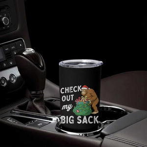 Santa Bigfoot Christmas Tumbler Cup Funny Sasquatch Xmas Joke TS10 Print Your Wear