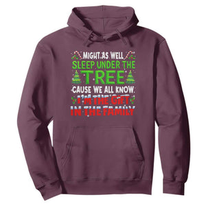 Funny Christmas Hoodie I'm The Gift Family Pajama TS10 Maroon Print Your Wear