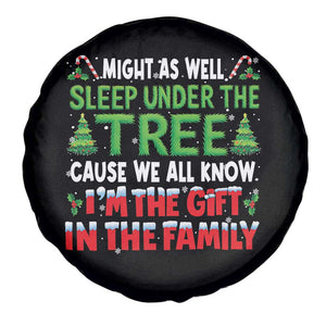 Funny Christmas Spare Tire Cover I'm The Gift Family Pajama TS10 Print Your Wear