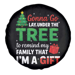 Funny Christmas Spare Tire Cover Lay Under The Tree Xmas Family Pajama Gift TS10 Print Your Wear