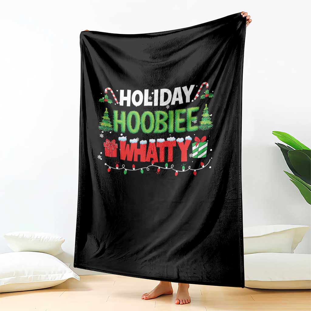 Holiday Hoobie Whatty Throw Blanket Funny Christmas Movie TS10 Print Your Wear