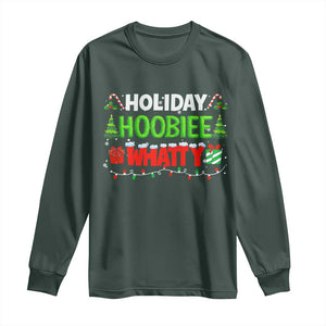 Holiday Hoobie Whatty Long Sleeve Shirt Funny Christmas Movie TS10 Dark Forest Green Print Your Wear