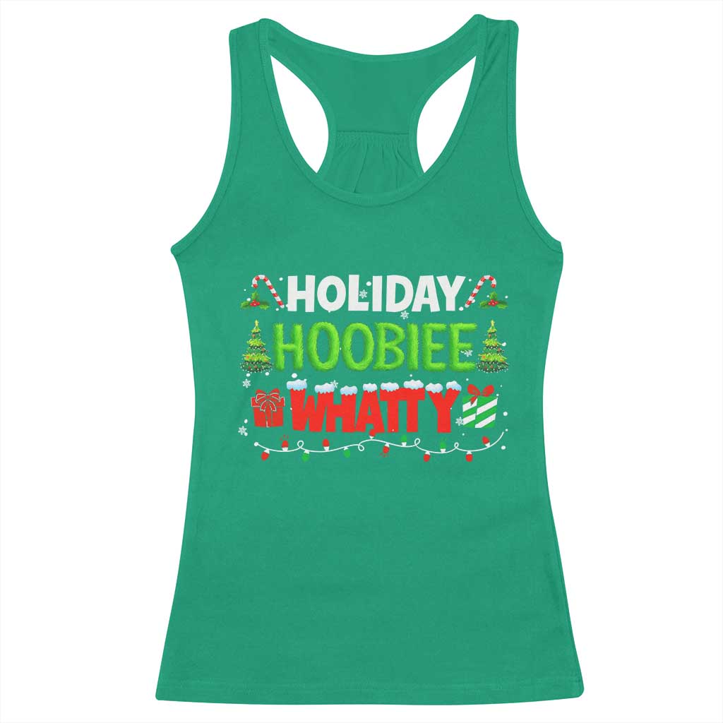 Holiday Hoobie Whatty Racerback Tank Top Funny Christmas Movie TS10 Irish Green Print Your Wear