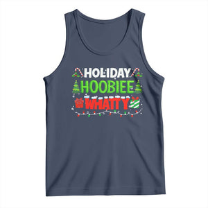 Holiday Hoobie Whatty Tank Top Funny Christmas Movie TS10 Navy Print Your Wear