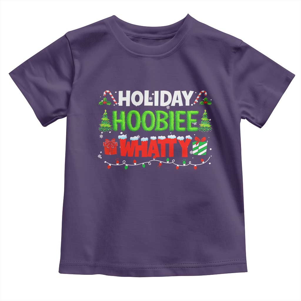 Holiday Hoobie Whatty Toddler T Shirt Funny Christmas Movie TS10 Purple Print Your Wear