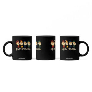 Merry Christmas Santa Coffee Mug Vintage Wizard Holiday Season Cute Family Pajama TS10 Print Your Wear