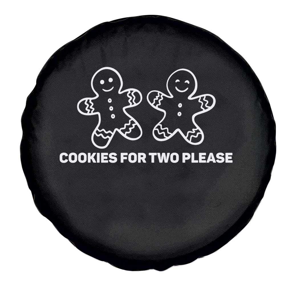 Cookies For Two Please Pregnancy Announcement Christmas Spare Tire Cover TS10 Print Your Wear