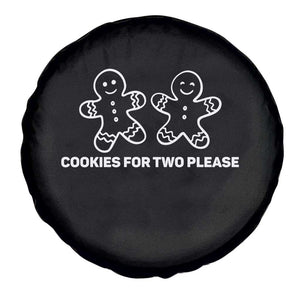Cookies For Two Please Pregnancy Announcement Christmas Spare Tire Cover TS10 Print Your Wear