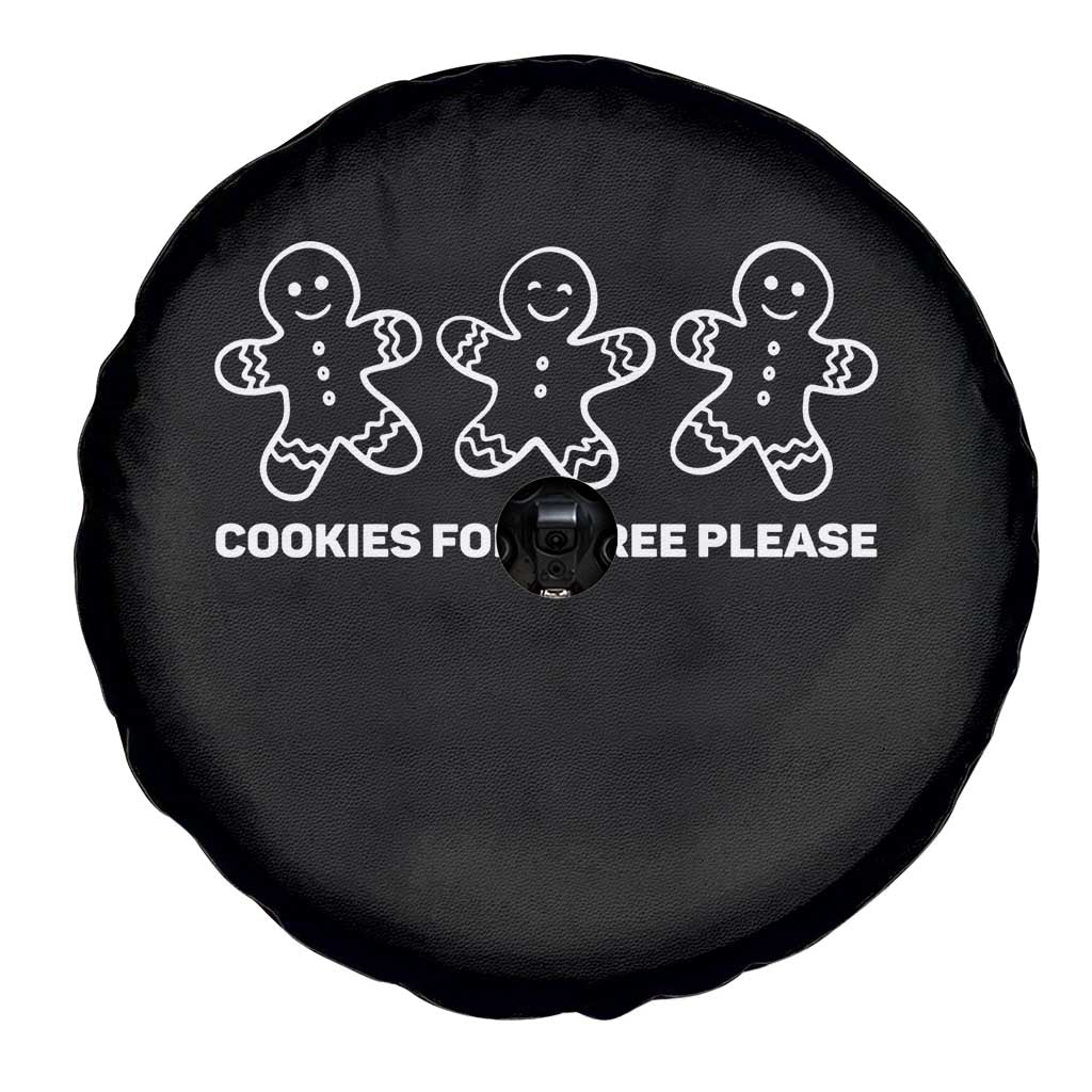 Cookies For Three Please Pregnancy Announcement Christmas Spare Tire Cover TS10 Print Your Wear