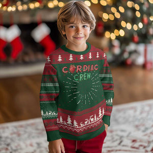 Xmas Cardiac Nurse Ugly Christmas Sweater Cardiac Crew Anatomical Xmas Heart Anatomy Nurse Gift TS10 Christmas Print Your Wear