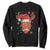 Christmas Football Sweatshirt For Men Boys Santa Sports Player TS10 Black Print Your Wear