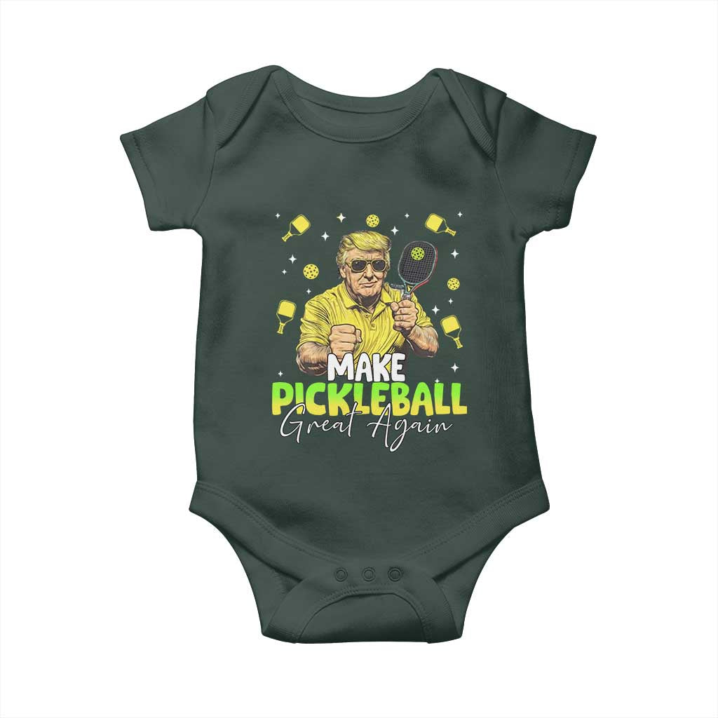 Pickleball Baby Onesie Funny Pickle Ball Lovers TS10 Print Your Wear