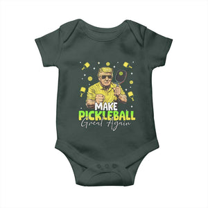 Pickleball Baby Onesie Funny Pickle Ball Lovers TS10 Print Your Wear